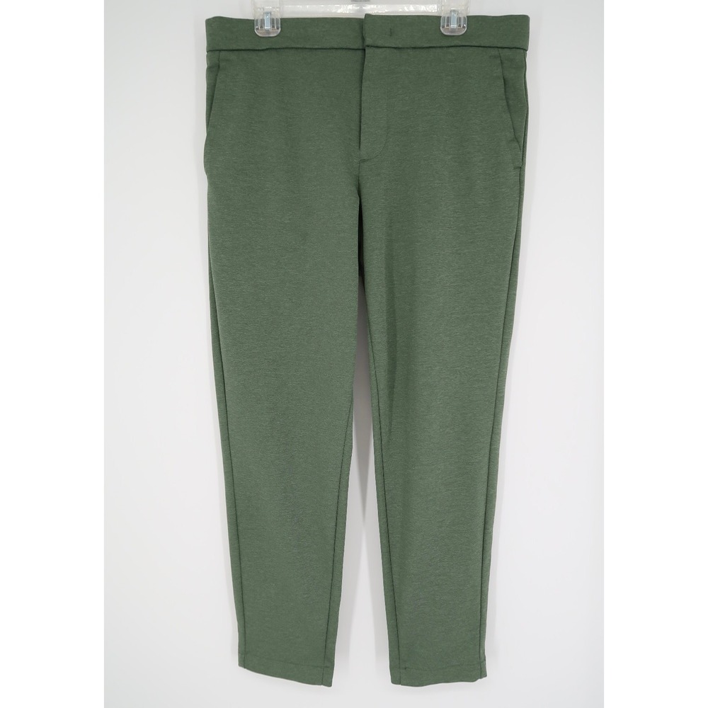 Bonobos The WFHQ Pant Mens Large‎ Regular Green Chino Office Jogger Tapered